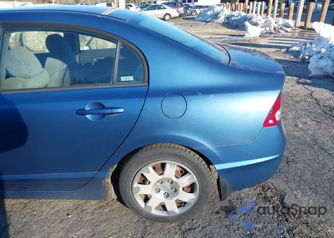 2009 Honda Civic Lx from USA, damaged, VIN 19XFA165X9E021202